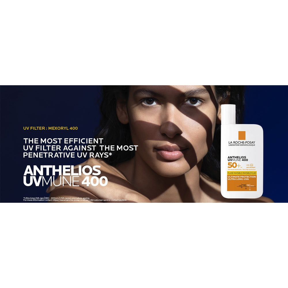 La Roche-Posay Anthelios UVMune 400 Invisible Fluid Non-Perfumed Suncream SPF50+ 50ml