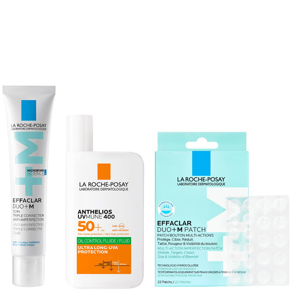 La Roche Posay Anti-Blemish Morning Routine Effaclar & Anthelios Bundle