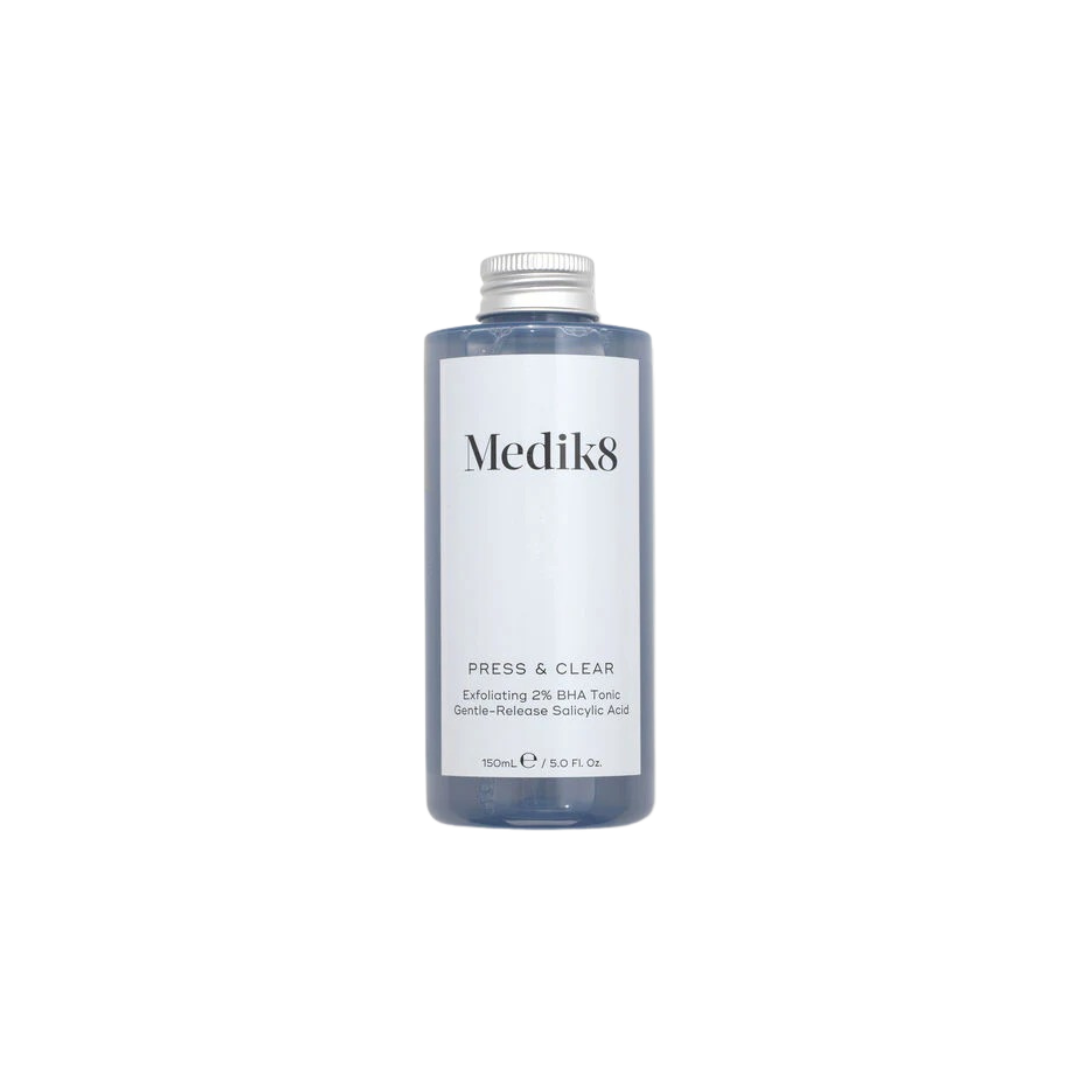 press and clear refill medik8 bottle