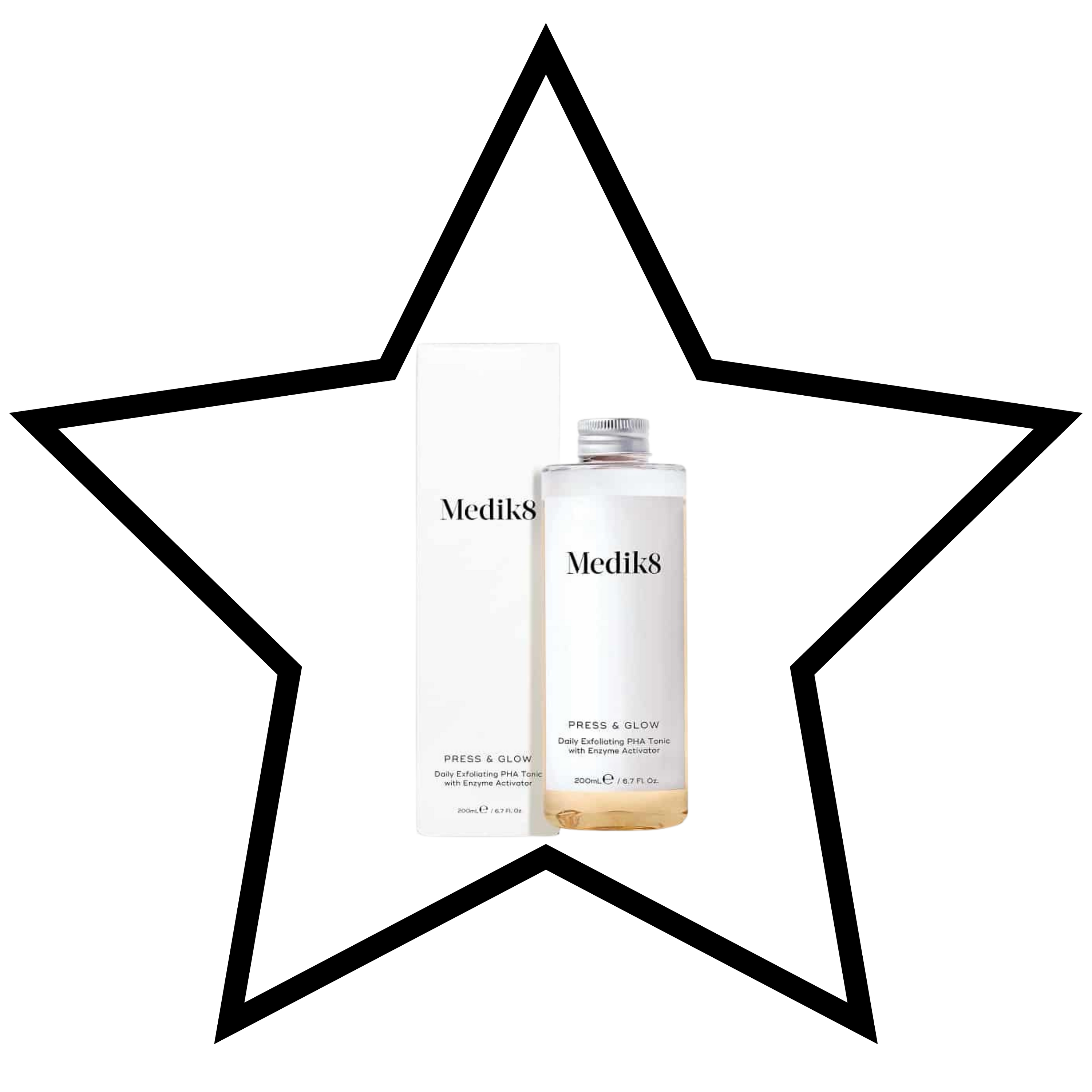 Medik8 Press and Glow Refill Star Deal 200ml