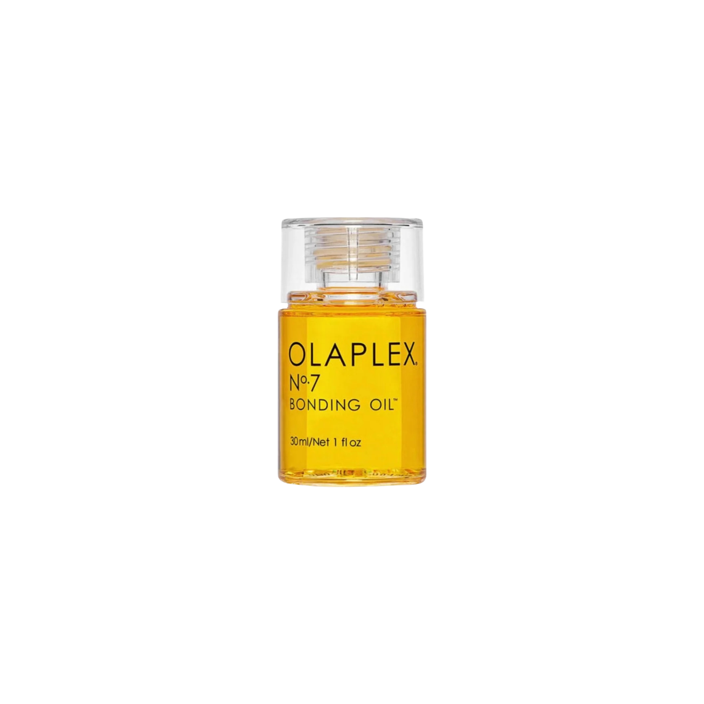 Olaplex No.7 Bonding Oil bottle on a white background