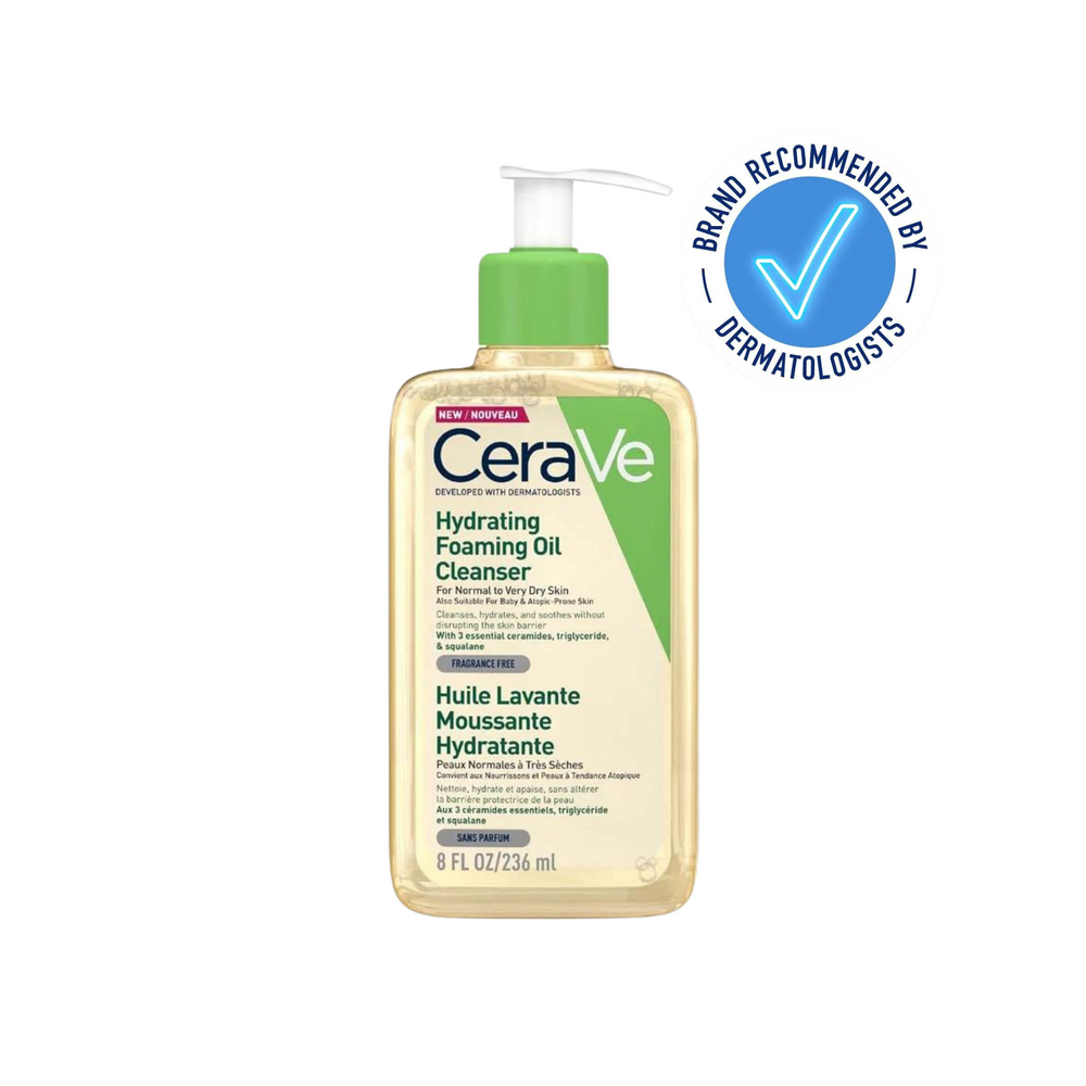 CeraVe Hydrating Foaming Oil Cleanser 473ml Squalane