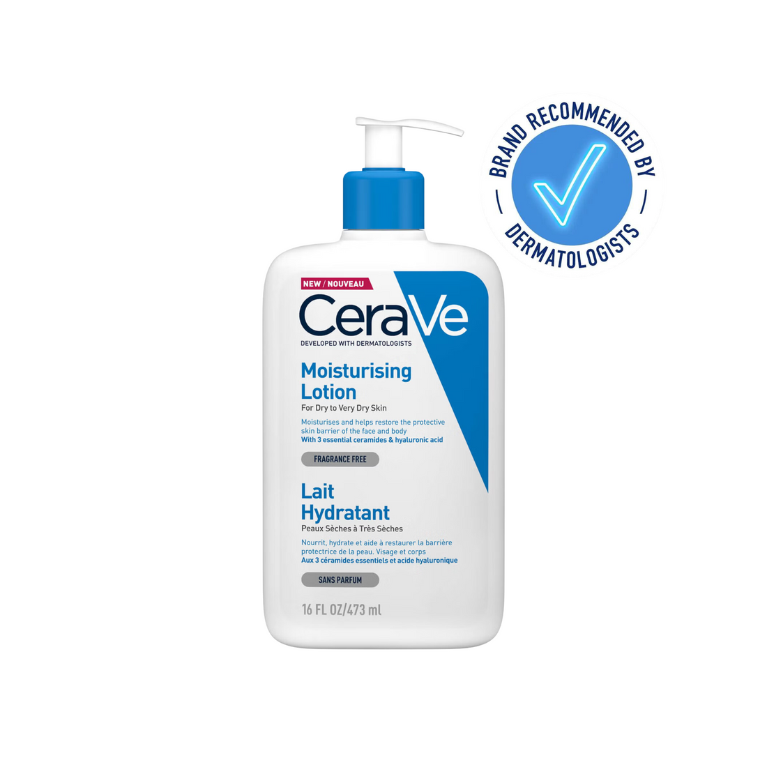 CeraVe Moisturising Lotion 473ml + Hydrating Cleanser 88ml Bundle