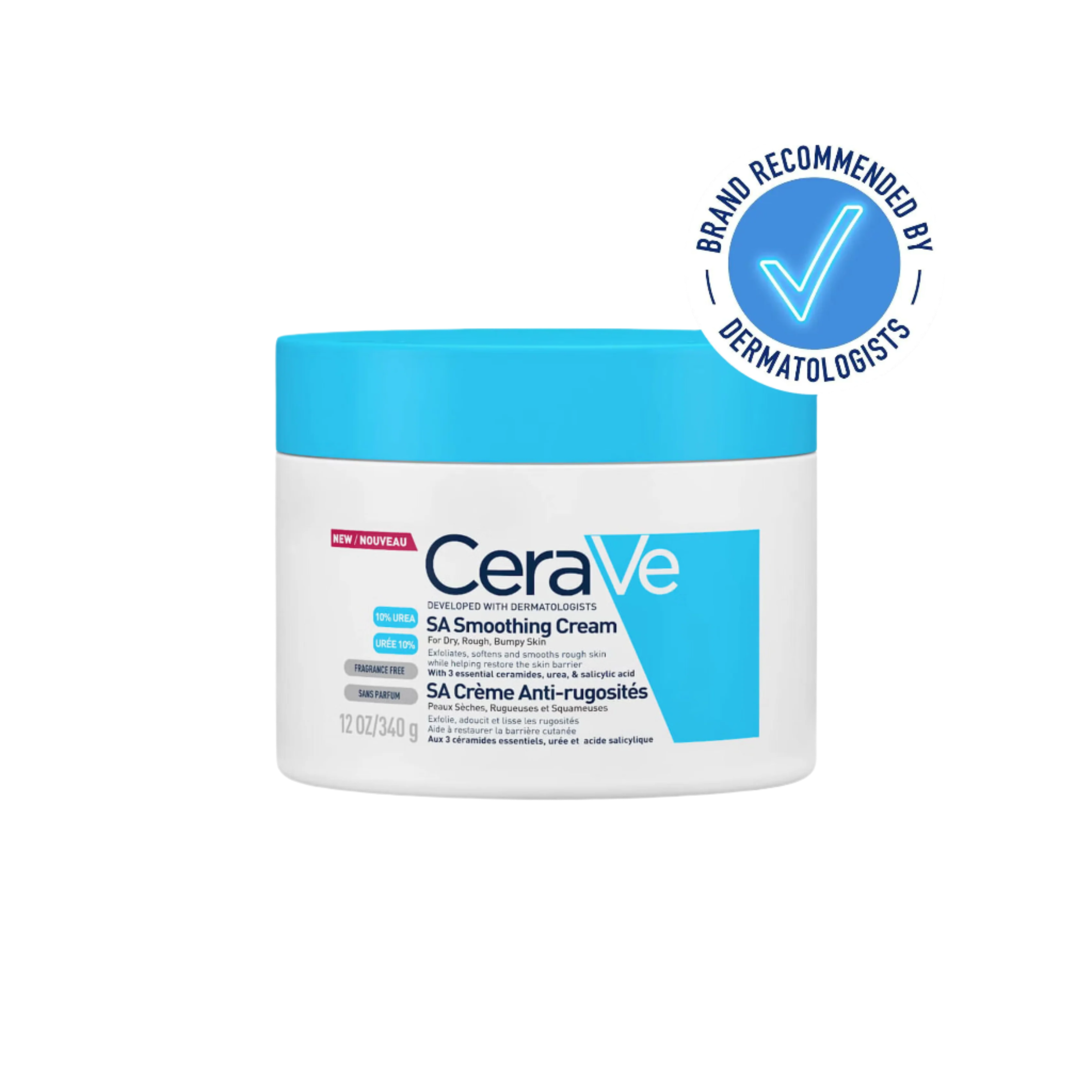 CeraVe SA Smoothing Cream Pot 340g