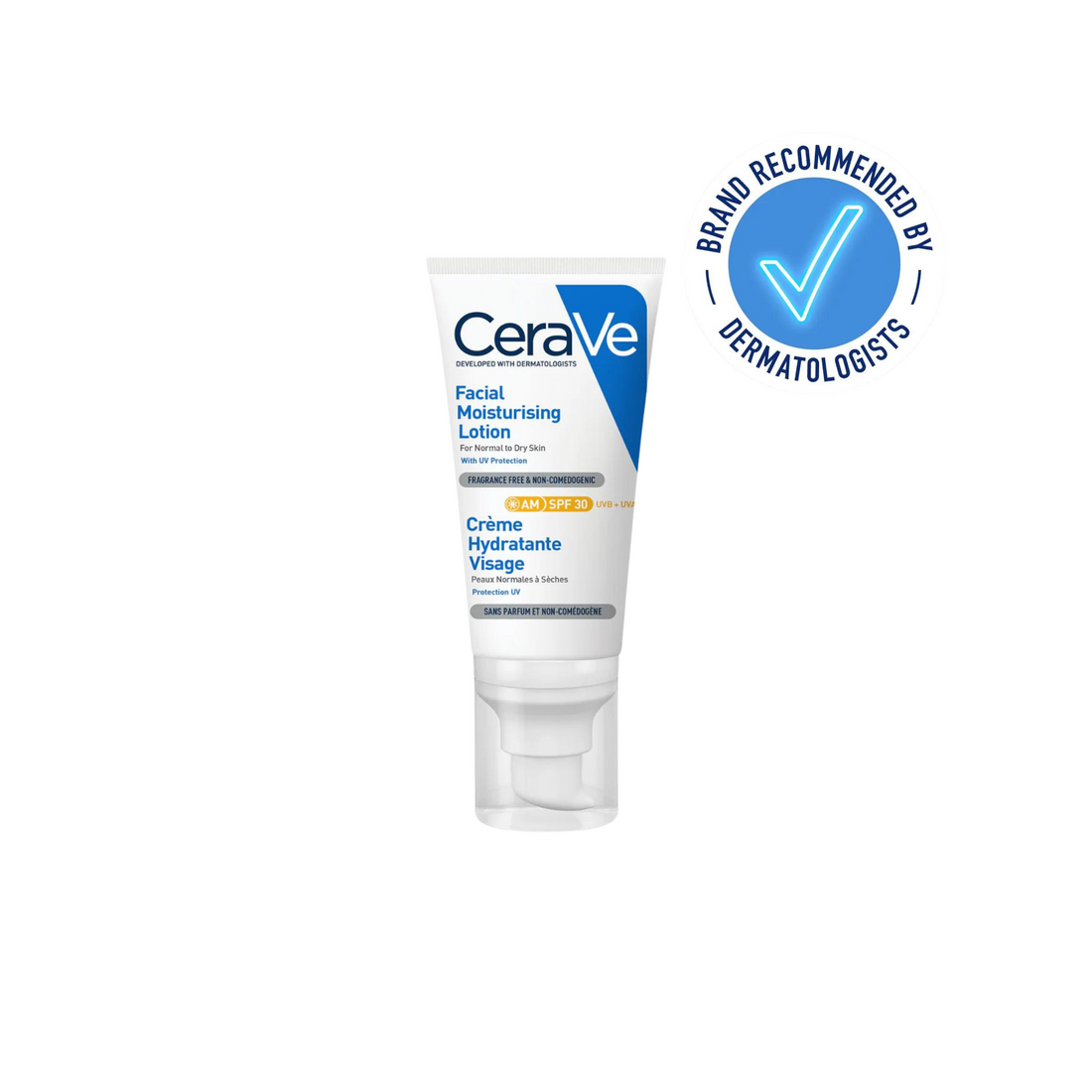 CeraVe AM Facial Moisturising Lotion SPF30 Twin Pack 2 x 52ml