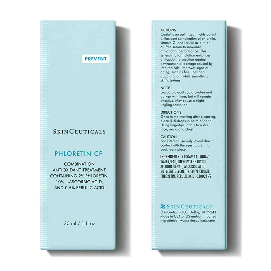 SkinCeuticals Discolouration Power Pair Phloretin CF 30ml + Discolouration Defense Serum 30ml Skincare