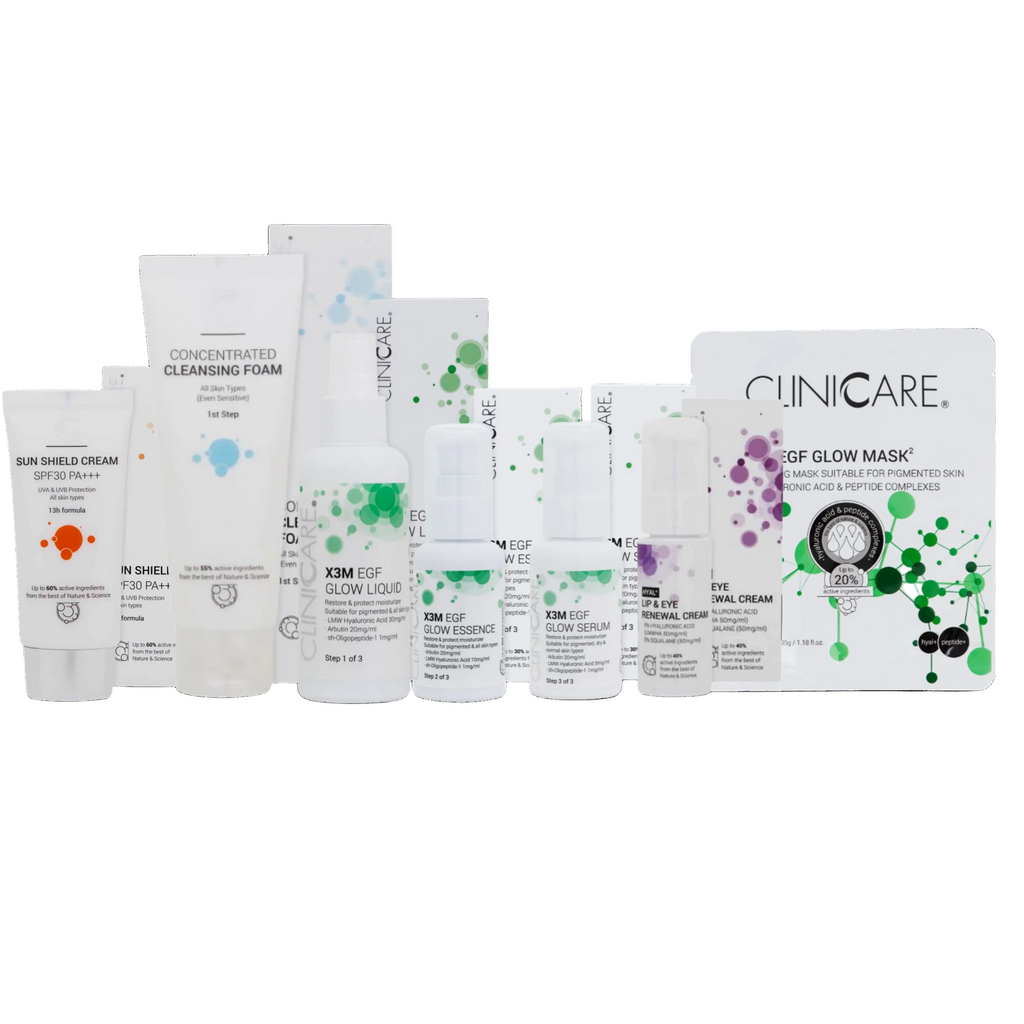 ClinicCare Glow Depigmenting Kit 90 Days ClinicCare