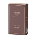 Vita Liberata 'The Glow' and 'Vita' branding on a white background