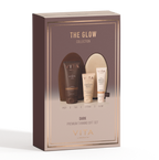Vita Liberata The Glow' tanning set packaging on a white background