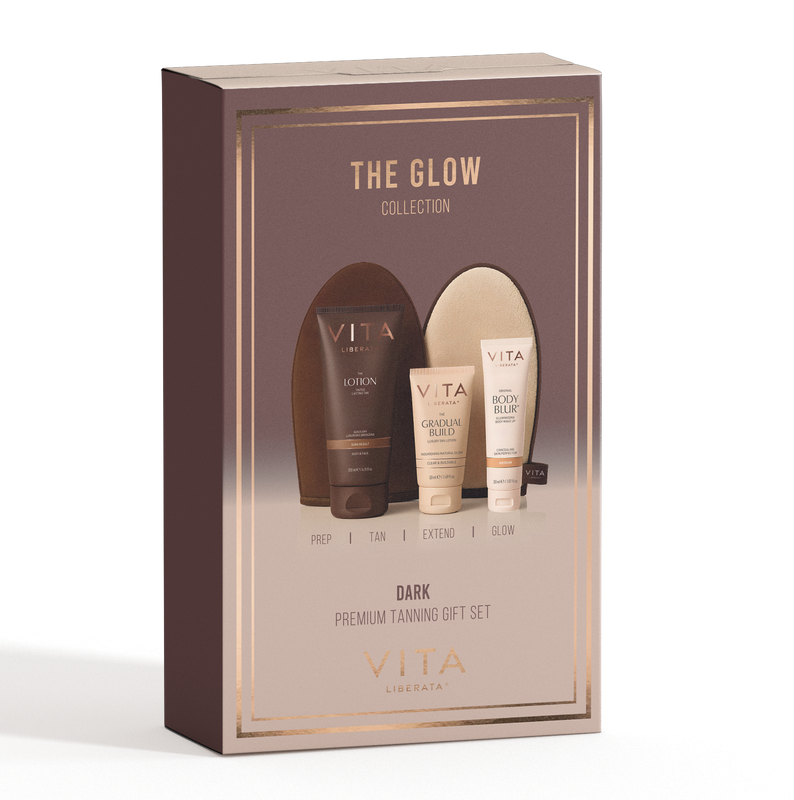 Vita Liberata The Glow Collection Premium Tanning Gift Set Dark