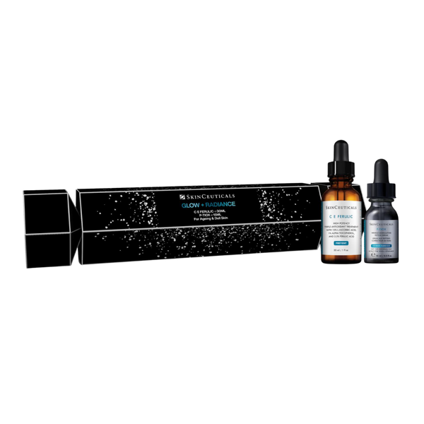 SkinCeuticals Glow + Radiance CE Ferulic 30ml + P‑TIOX 15ml Boxed Bundle