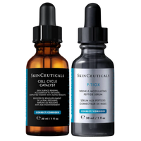 Skinceuticals Glass Skin Power Pair Cell Cycle Catalyst and P-Tiox