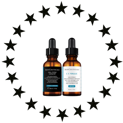 Skinceuticals Instant Glow Power Pair Cell Cycle Catalyst 30ml + C E Ferulic 30ml