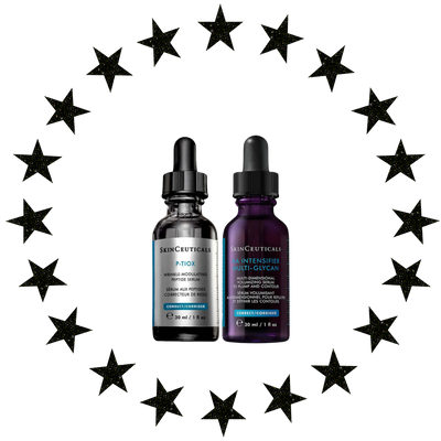 Skinceuticals Plumping & Anti-Ageing Power Pair Ha Intensifier Multi Glycan 30ml + P-TIOX 30ml