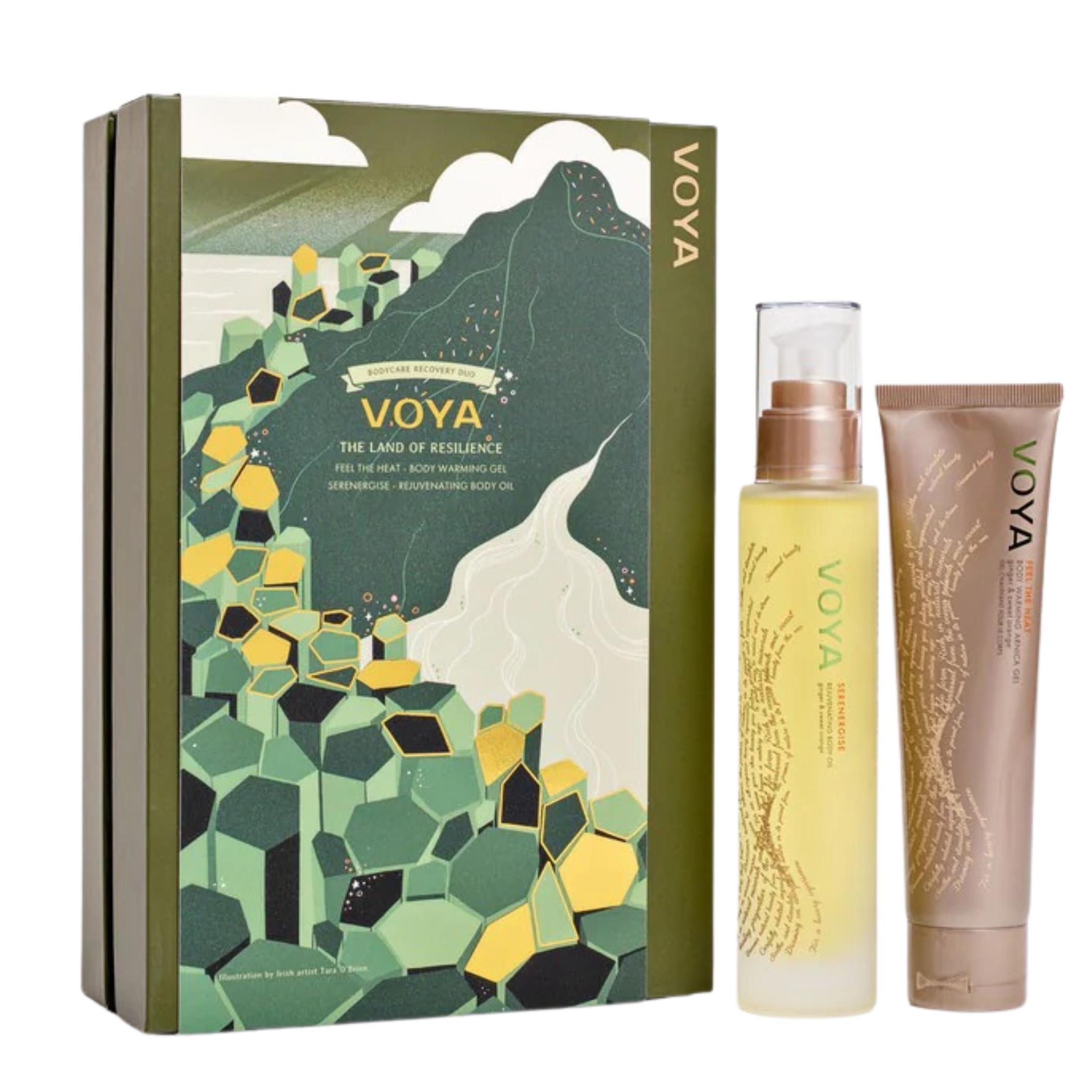 VOYA The Land of Resilience Bodycare Recovery Duo