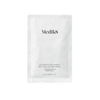 Medik8 ultimate recovery io-cellulose sheet mask, foil sachet packaging, Visibly restore dry, irritated or post-treatment skin with this intensely hydrating mineral sheet mask
