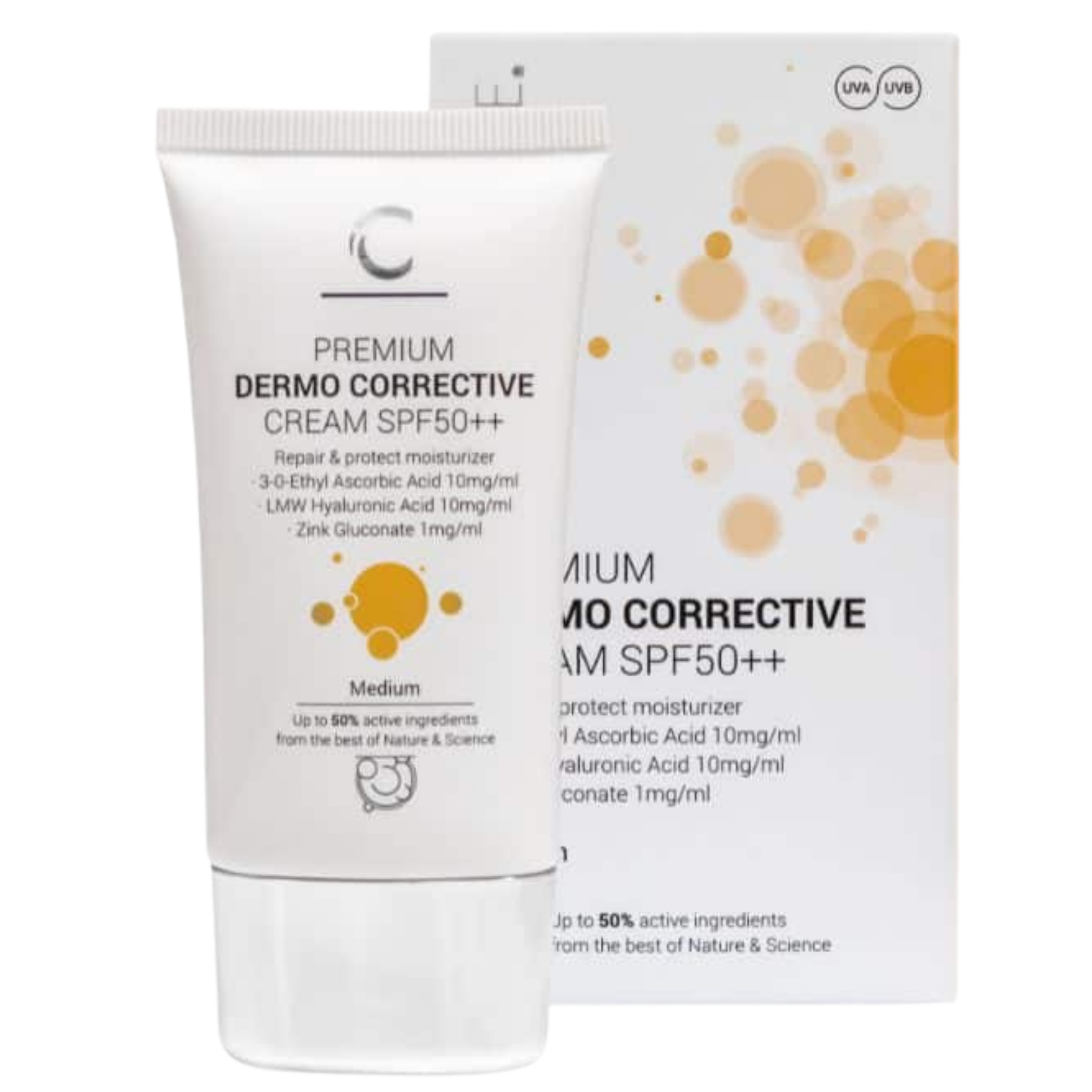 ClinicCare Premium Dermo Corrective Cream SPF50++ Medium 100ml ClinicCare