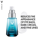 Vichy Vichy Minéral 89 Eyes 15 ml eye serum bottle with text on a white background