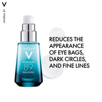 Vichy Vichy Minéral 89 Eyes 15 ml eye serum bottle with text on a white background