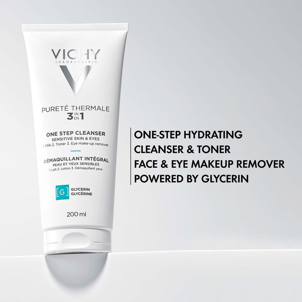 Vichy Purete Thermale 3 in 1 Step One Cleanser 200ml