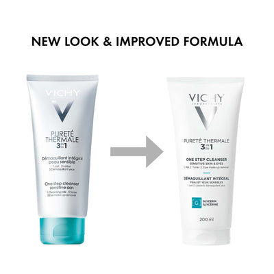 Vichy Purete Thermale 3 in 1 Step One Cleanser 200ml