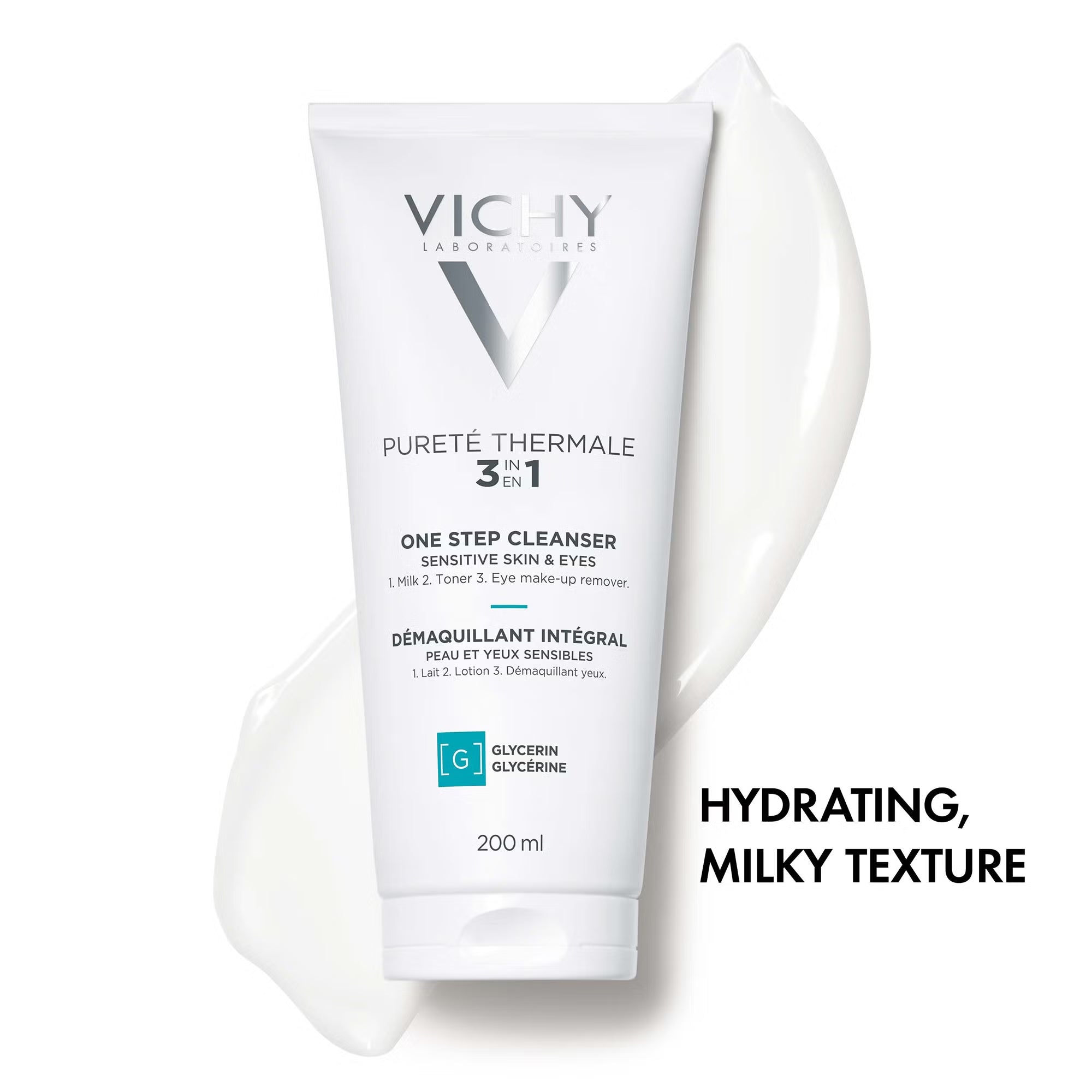 Vichy Purete Thermale 3 in 1 One Step Cleanser 200ml