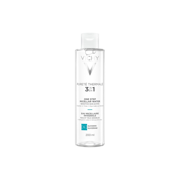 Vichy Pureté Thermale Mineral Micellar Water Face Cleanser 200ml