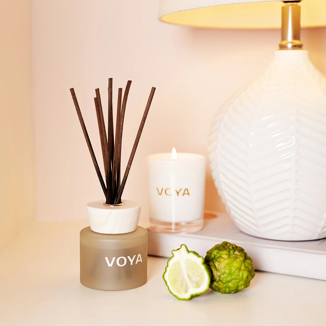 VOYA Oh So Scented Reed Diffuser African Lime & Clove 100ml