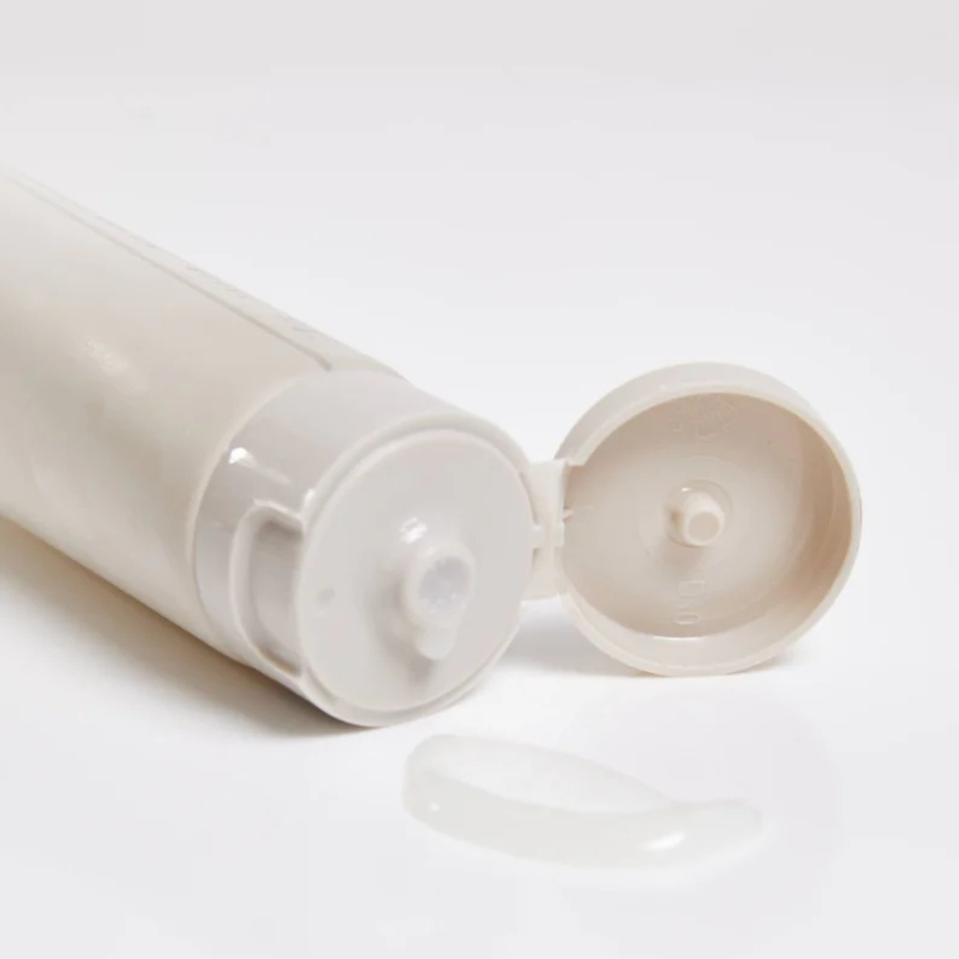 voya clarity cleanser, white tube packaging with flip cap