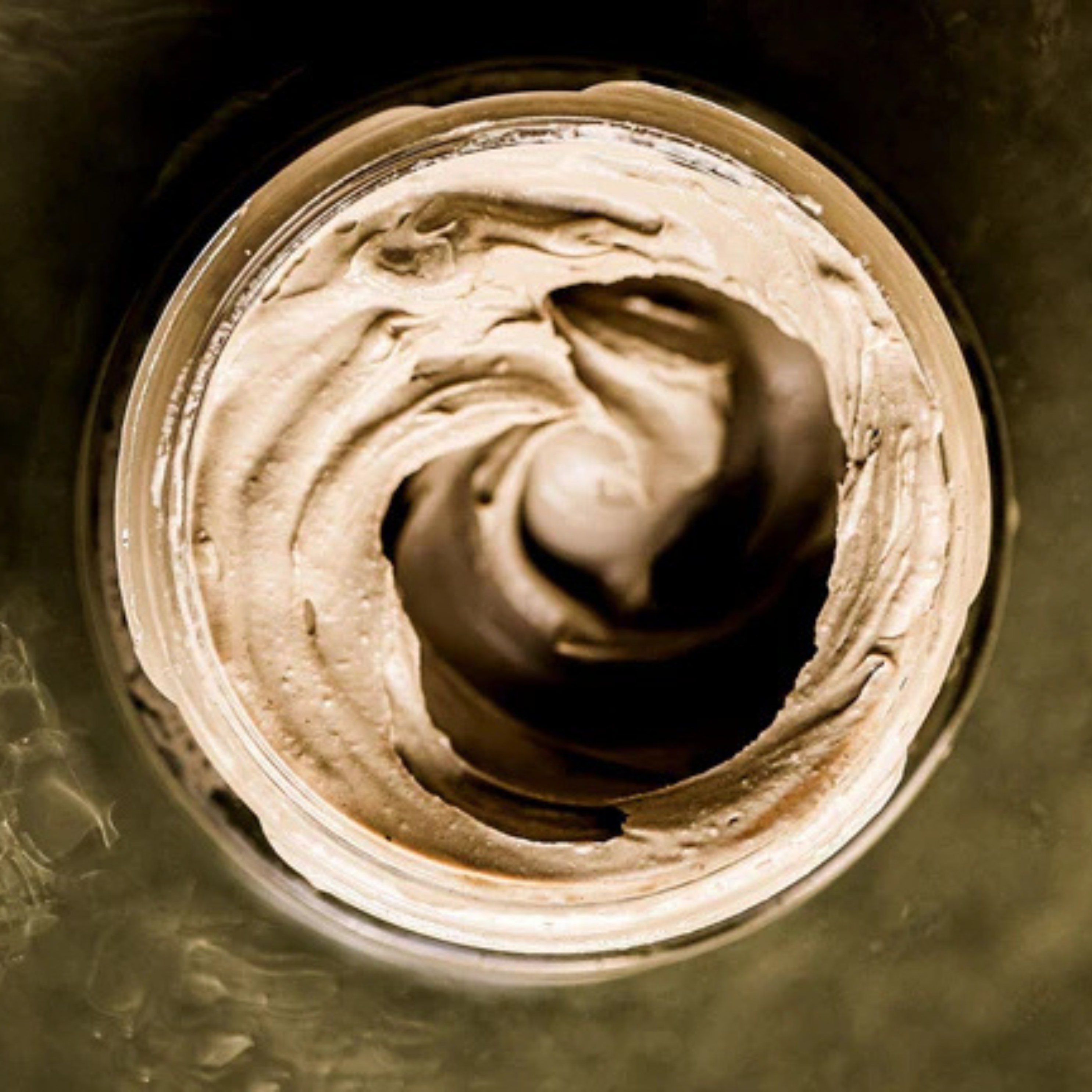 Voya Get Glowing Illuminating Clay Mask in glass jar with lid