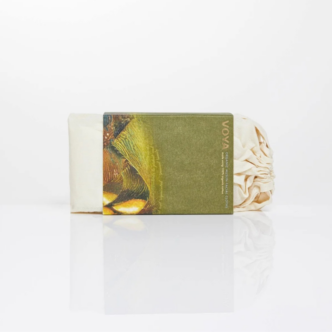 VOYA Organic Facial Cloths X3 VOYA