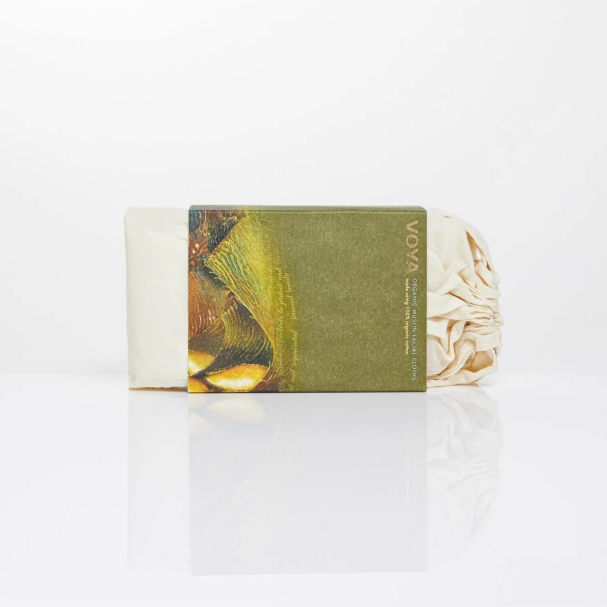 VOYA Organic Facial Cloths X3 VOYA