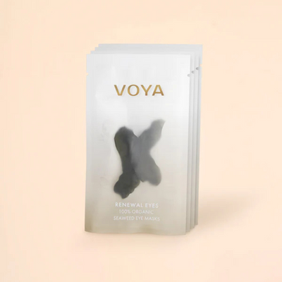 VOYA Renewal Eyes 100% Organic Seaweed Eye Masks x4 pairs
