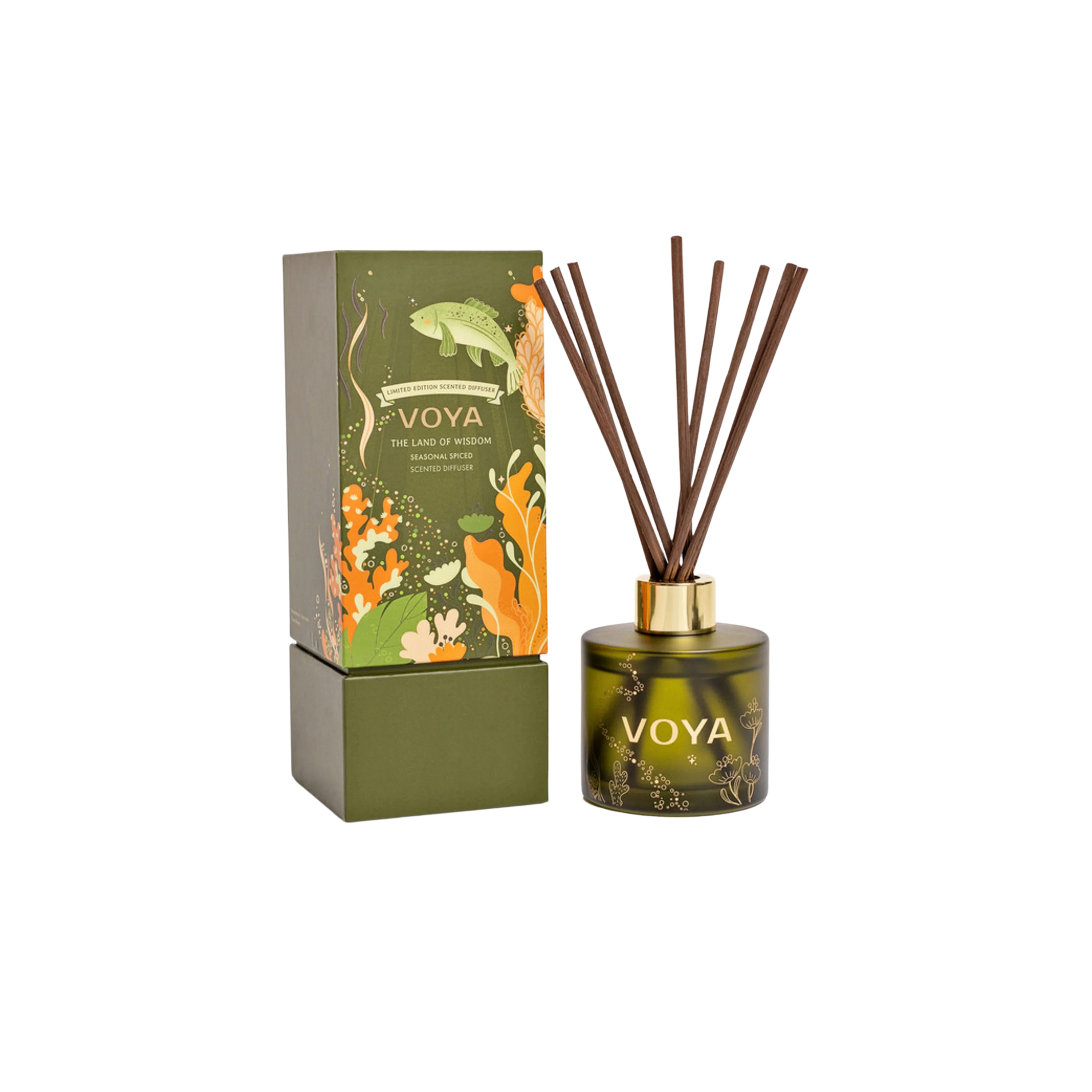 VOYA The Land of Wisdom Seasonal Scented Reed Diffuser 100ml
