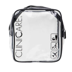 ClinicCare Clear Travel Toiletry Bag