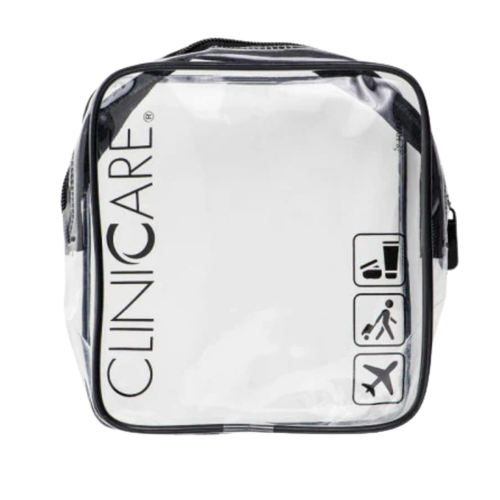 ClinicCare Clear Travel Toiletry Bag