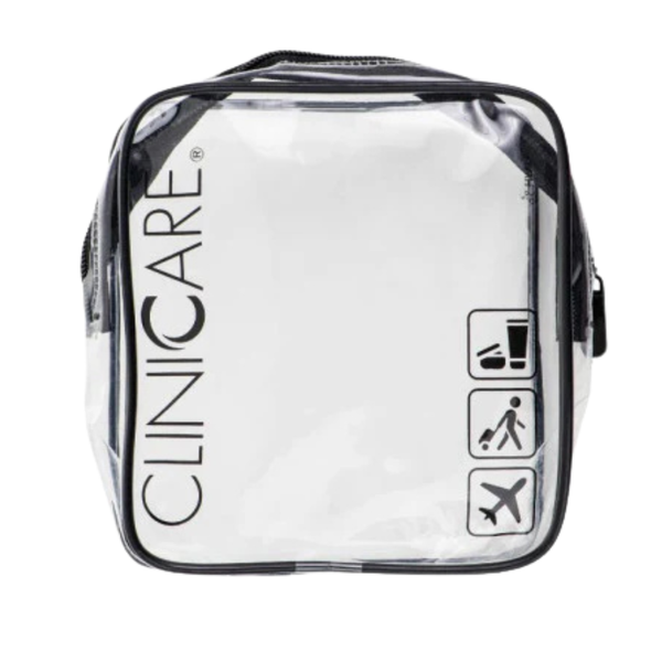 ClinicCare Clear Travel Toiletry Bag