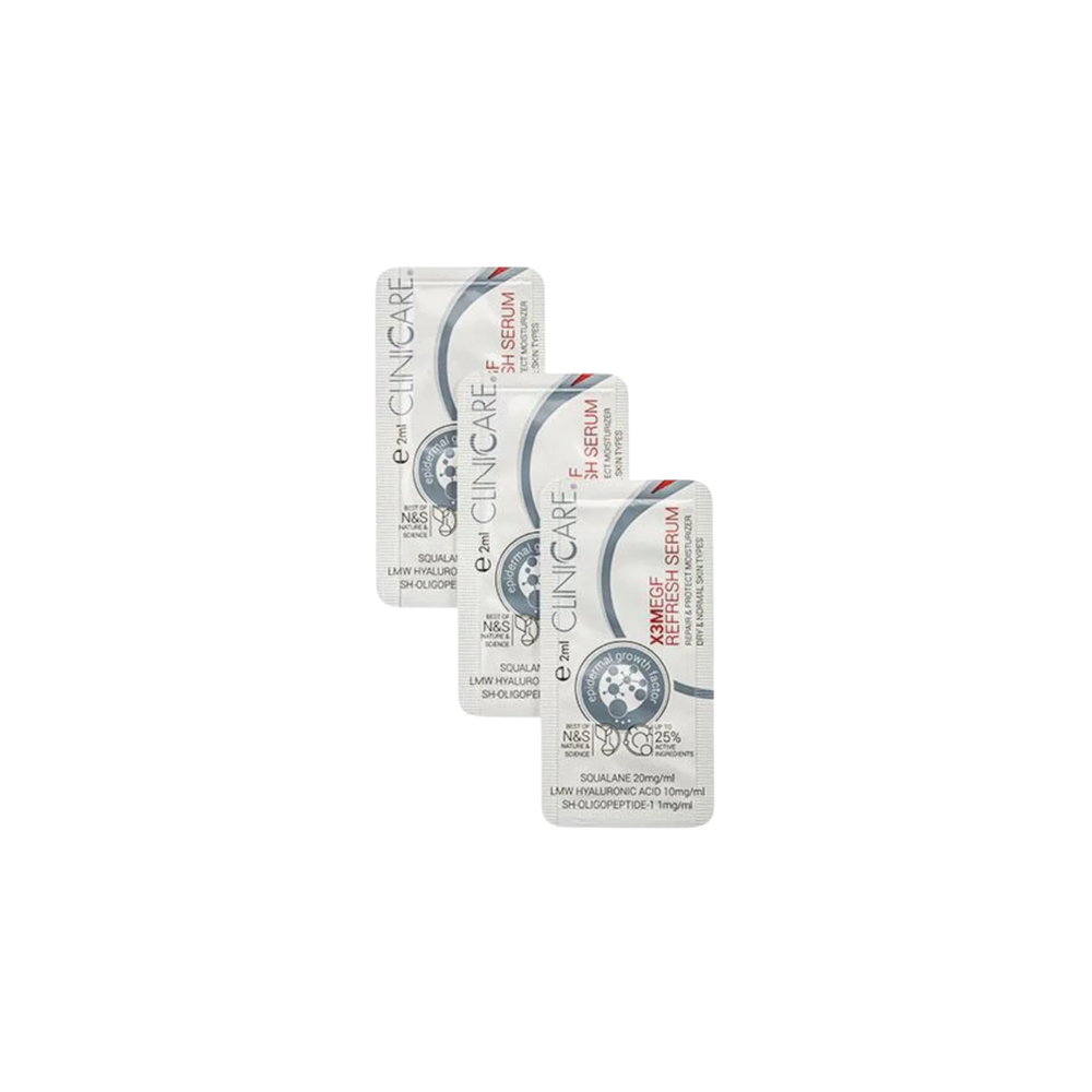 ClinicCare Sample X3M EGF Glow Serum 2ml ClinicCare