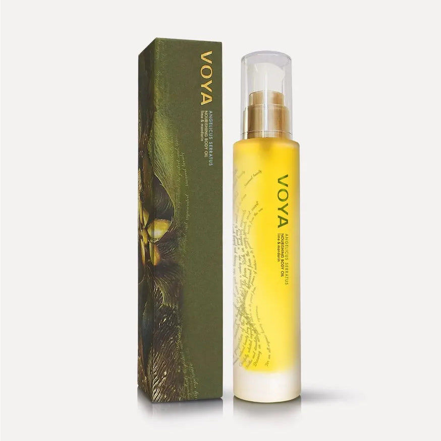 VOYA Angelicus Serratus Nourishing Body Oil Lime & Mandarin 100ml VOYA