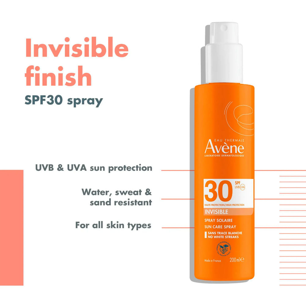 Avène Sun Protection Spray Invisible SPF30 200ml