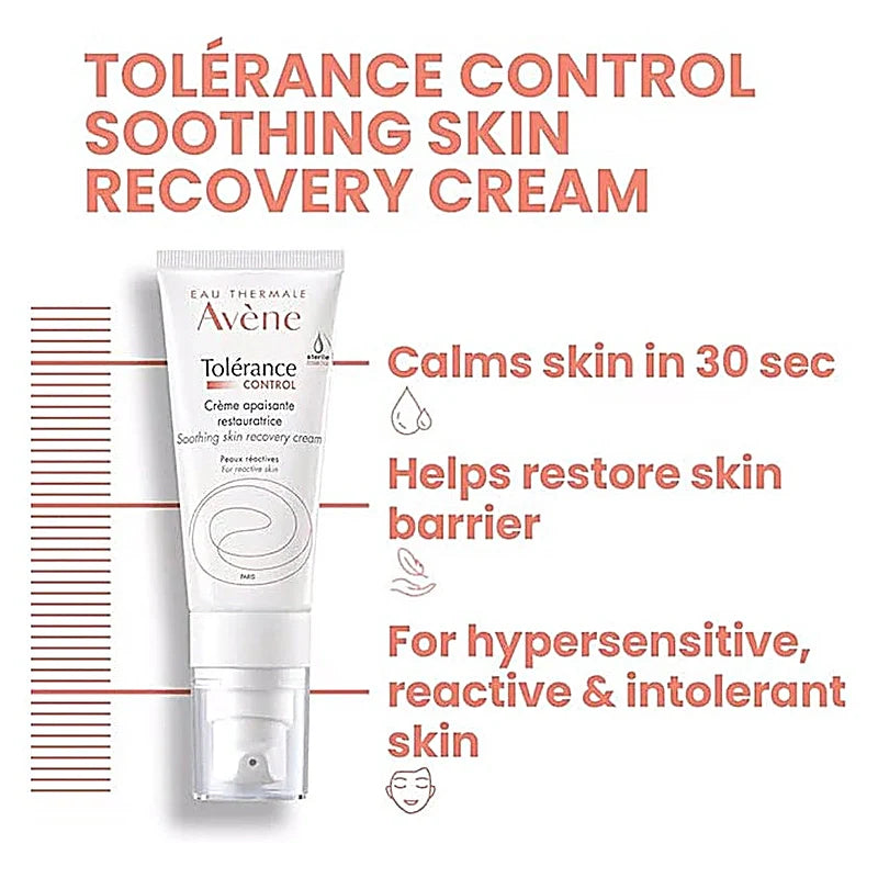 Avène Tolérance Control Recovery Cream 40ml — application technique