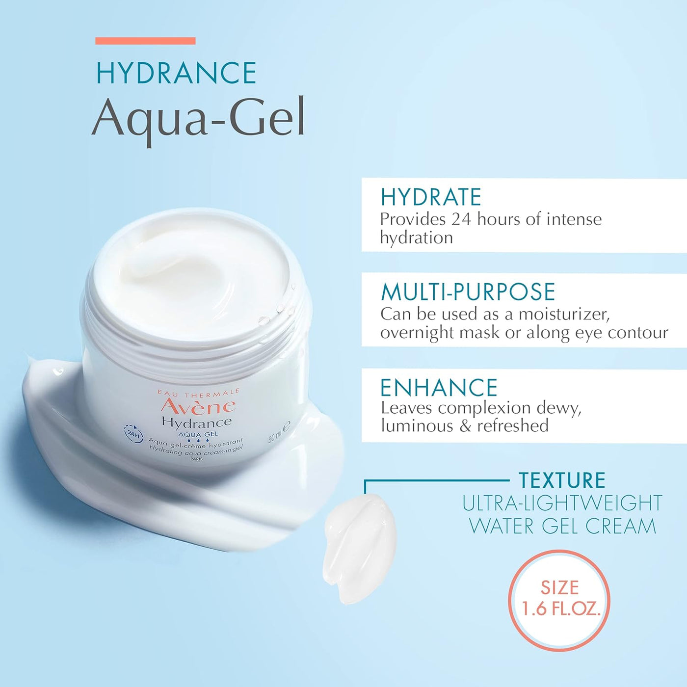 Avène Hydrance Aqua Gel 50ml