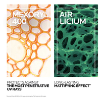 La Roche Posay Anthelios UVMune Oil Control fluid spf50+ 50ml ingredients Mexoryl400 and Air-licium and their uses