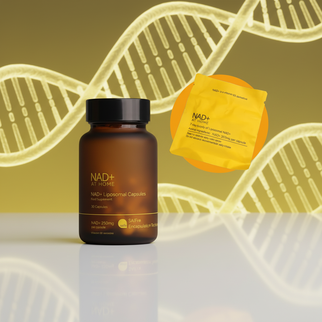 NAD+ AT HOME Liposomal Capsules 30 250mg + 7 days FREE