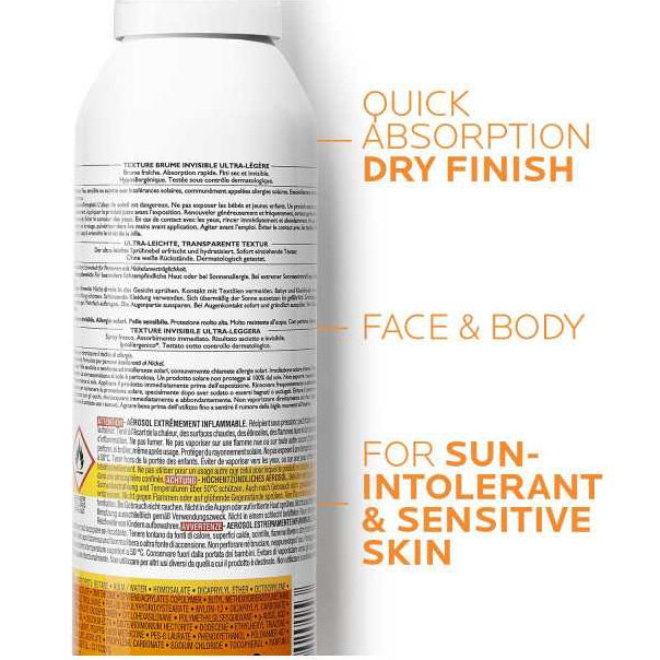La Roche-Posay Anthelios Body Mist SPF50+ 200ml