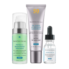 SkinCeuticals Oily Skin Bundle, Oil Shield SPF 50 30ml + Blemish + Age Defense 15ml + Phyto A+ 30ml Bundle