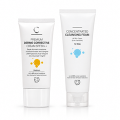 ClinicCare Best Sellers Bundle Premium Dermo Corrective Medium 35ml + Concentrated Cleansing Foam 100ml