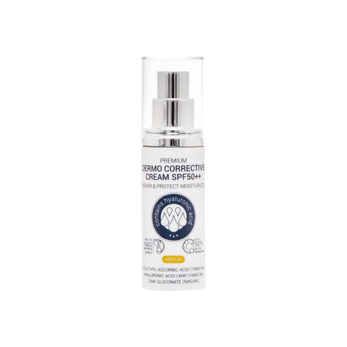 ClinicCare Premium Dermo Corrective Cream SPF50++ Medium 100ml ClinicCare