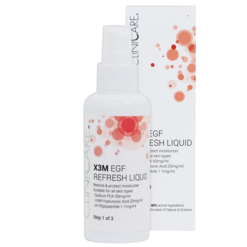 ClinicCare X3M EGF Refresh Liquid Moisturiser 100ml