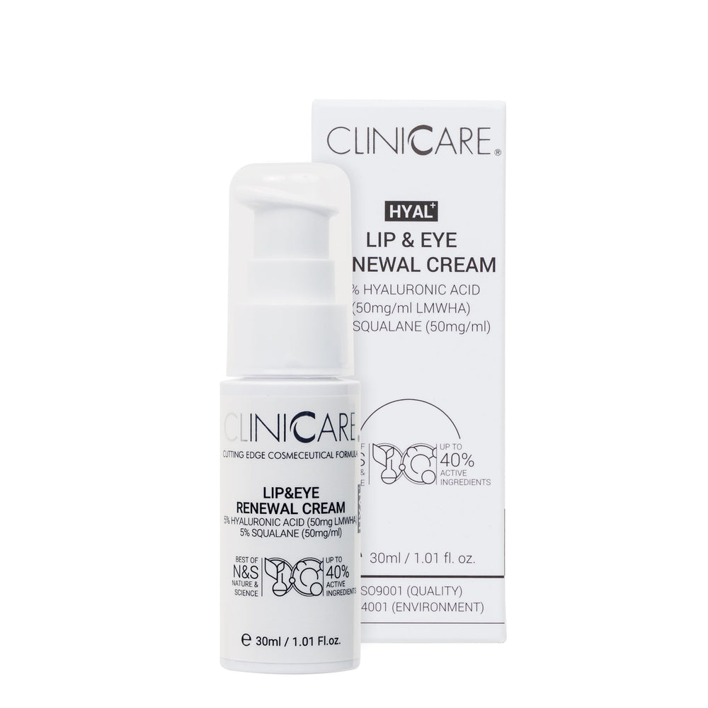 ClinicCare Lip & Eye Renewal Cream 30ml